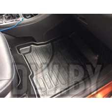 Коврики салона резиновые с бортиками AUTODRIVER